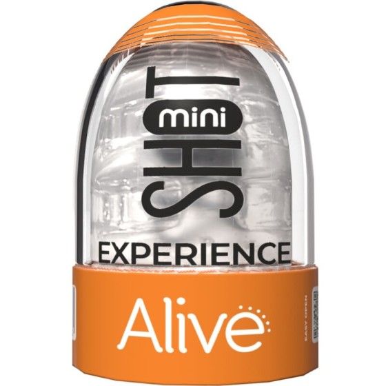 ALIVE - SHOT EXPERIENCE MINI MASTURBATOR TRANSPARENT ALIVE - 5