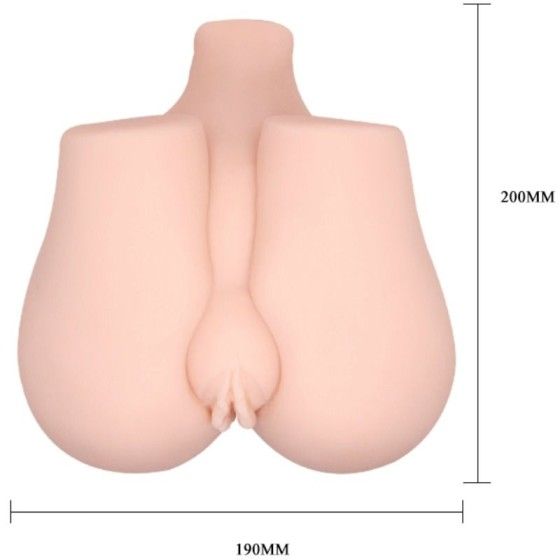 CRAZY BULL - REALISTIC VAGINA AND ANUS WITH VIBRATION POSITION 3 CRAZY BULL - 9