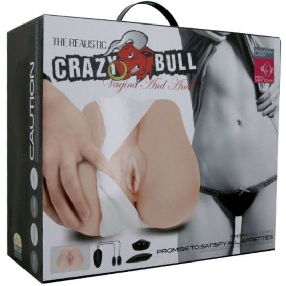 CRAZY BULL - REALISTIC VAGINA AND ANUS WITH VIBRATION POSITION 3 CRAZY BULL - 11