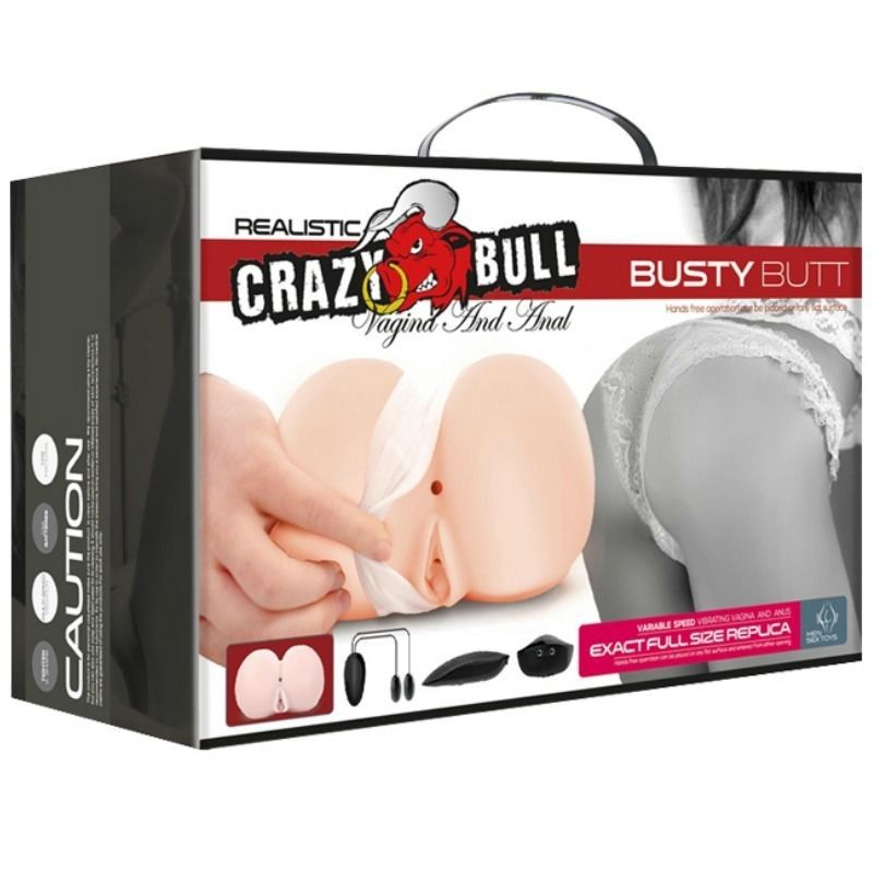CRAZY BULL - REALISTIC VAGINA AND ANUS WITH VIBRATION POSITION 6 CRAZY BULL - 12