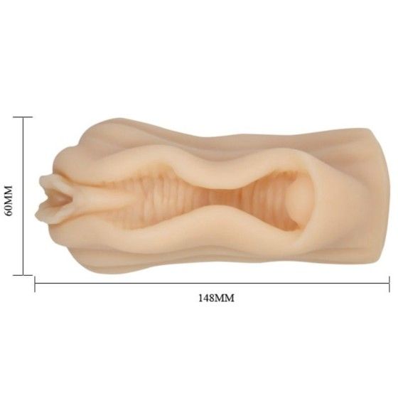 BAILE - MINI MALE MASTURBATOR VAGINA LIPS DESIGN BAILE FOR HIM - 4