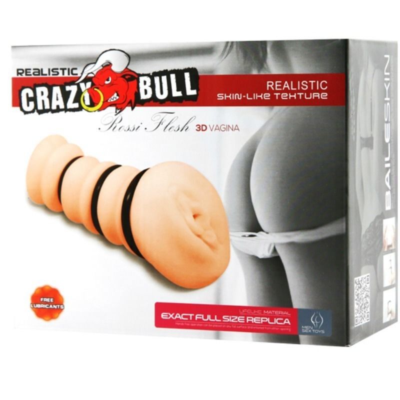 CRAZY BULL - MASTURBADOR WITH RINGS VAGINA MODEL 2 CRAZY BULL - 6