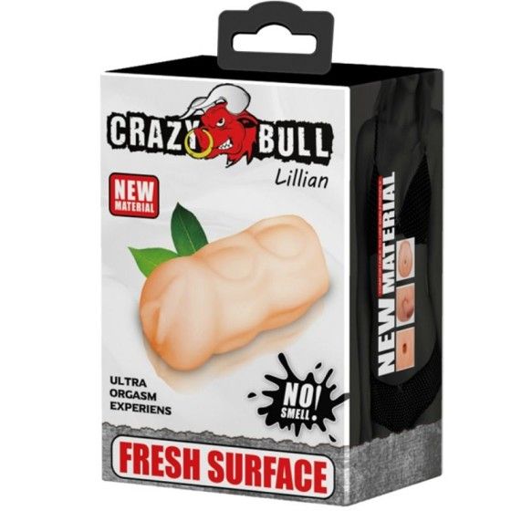 CRAZY BULL - LILLIAN VAGINA MASTURBATOR 13 CM CRAZY BULL - 6