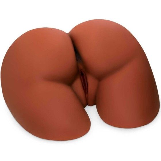 PDX PLUS - PERFECT ASS XL DOUBLE ENTRY BROWN MASTURBATOR PDX PLUS+ - 1