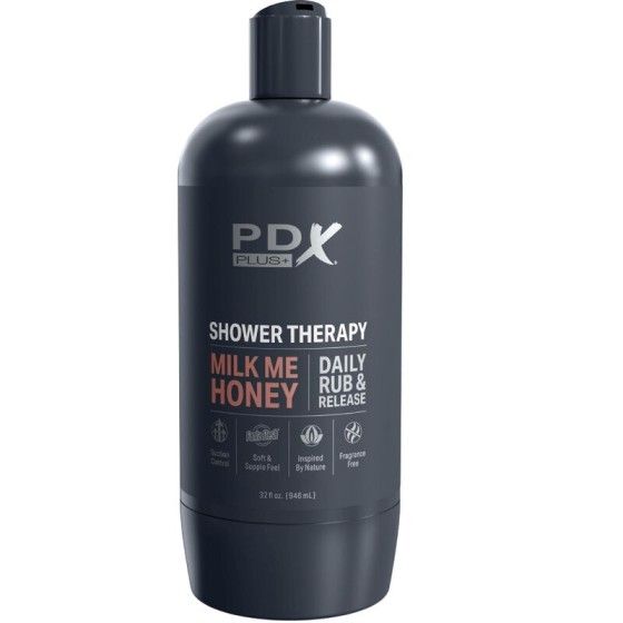 PDX PLUS - STROKER MASTURBATOR DISCRETE BOTTLE DESIGN MILK ME HONEY CANDY SHAMPOO PDX PLUS+ - 4