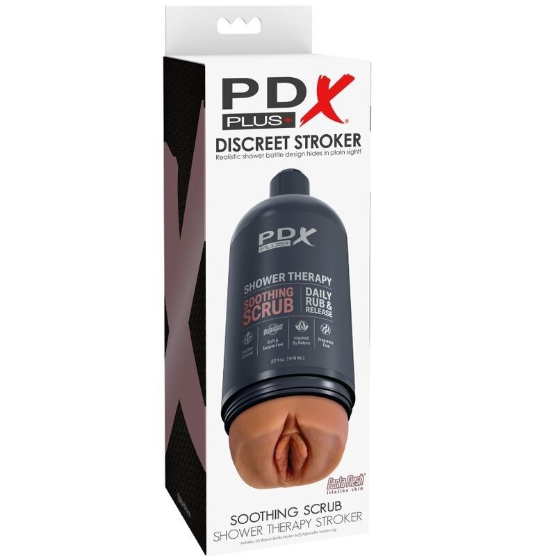 PDX PLUS - STROKER MASTURBATOR DISCREET BOTTLE DESIGN SOOTHING SCRUB CANDY SHAMPOO PDX PLUS+ - 5