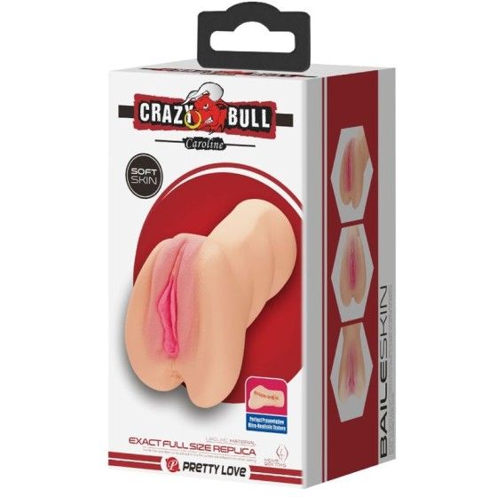 CRAZY BULL - CAROLINE VAGINA-SHAPED MASTUBADOR CRAZY BULL - 8