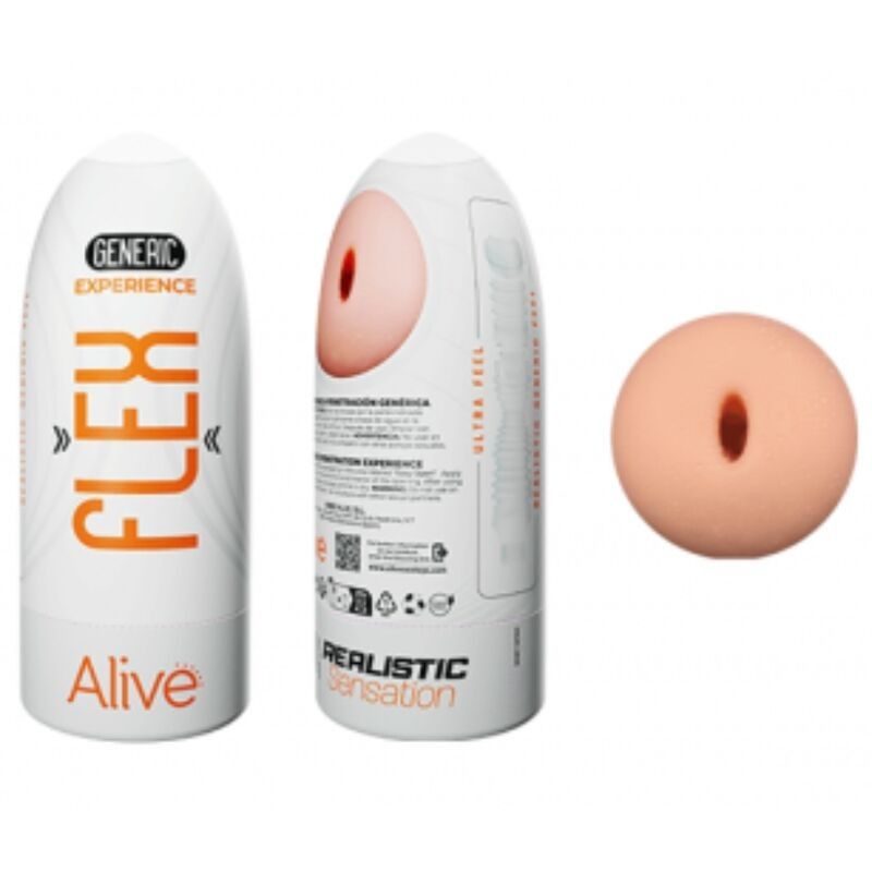 ALIVE - FLEX MALE MASTURBADOR GENERIC SIZE M ALIVE - 1