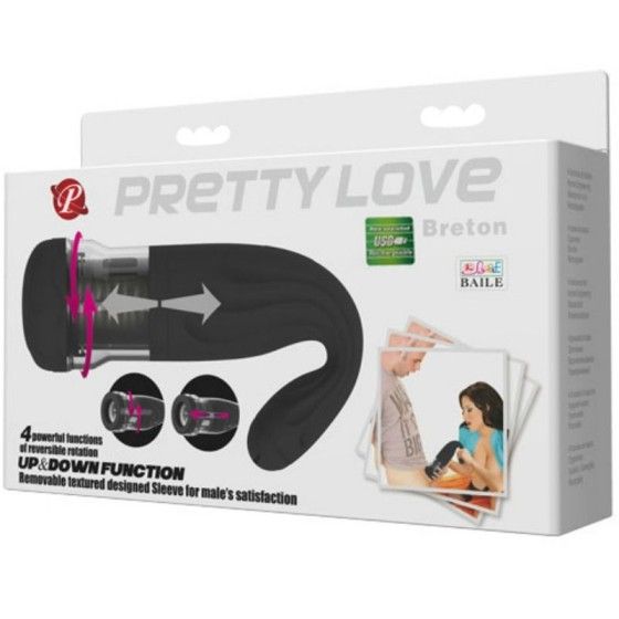 PRETTY LOVE - BRETON MULTIFUNCTION RECHARGEABLE MASTURBATOR PRETTY LOVE MALE - 8