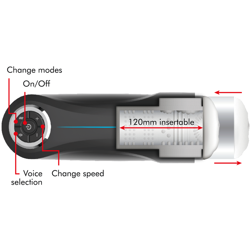 JAMYJOB - MILKER STROKER UP AND DOWN FUNCTION JAMYJOB - 8