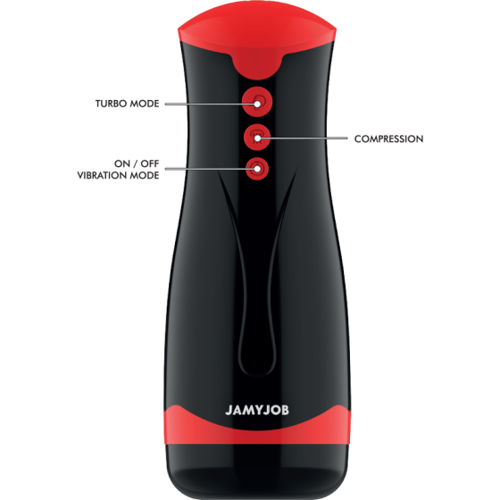 JAMYJOB - JANGO COMPRESSION AND VIBRATION MASTURBATOR JAMYJOB - 5