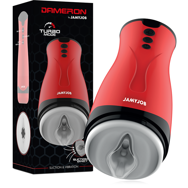 JAMYJOB - DAMERON SUCTION AND VIBRATION MASTURBATOR JAMYJOB - 2