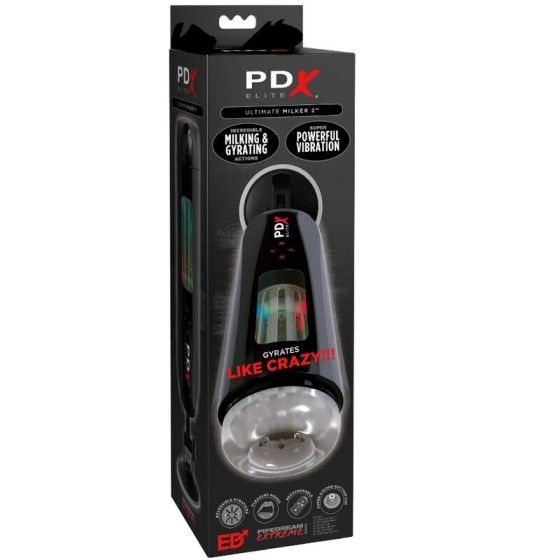 PDX ELITE - STROKER ULTIMATE MILKER 2 ROTATING & VIBRATOR PDX ELITE - 3