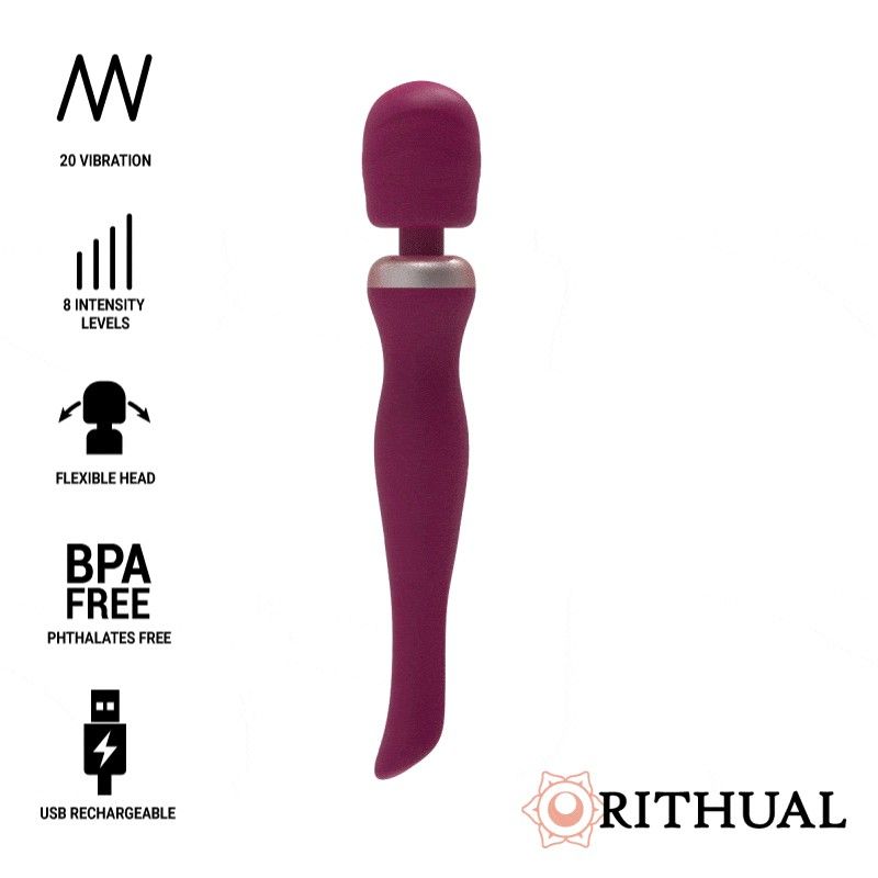 RITHUAL - POWERFUL RECHARGEABLE AKASHA WAND 2.0 ORCHID RITHUAL - 1