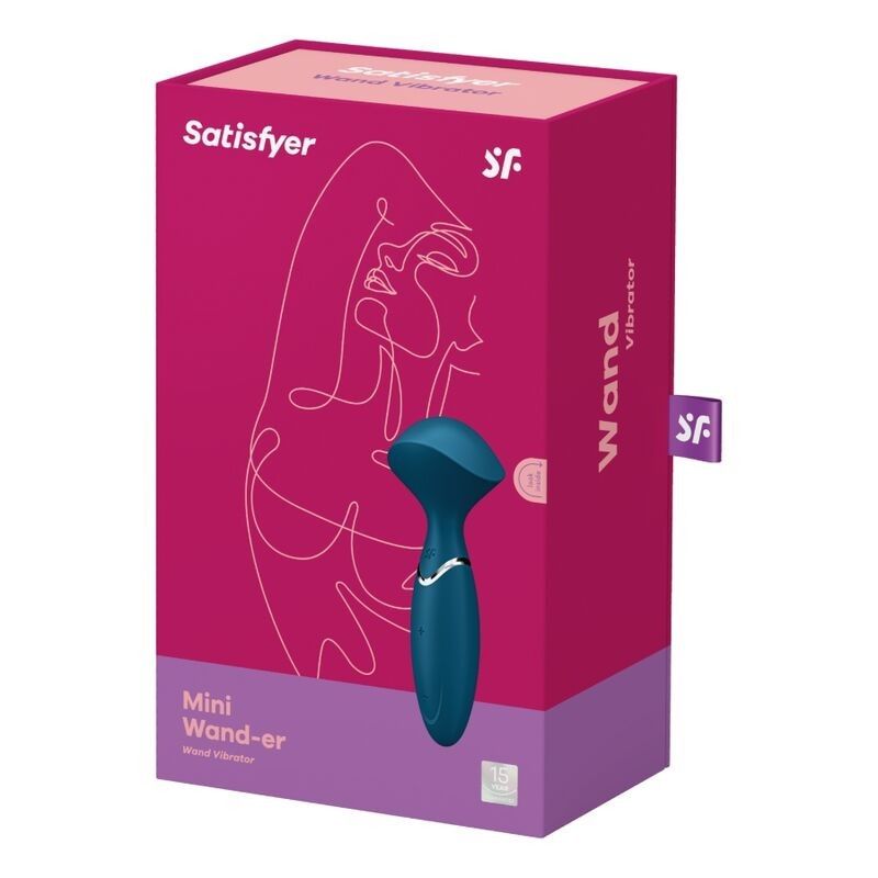 SATISFYER - MINI WOND-ER BLUE  - 7