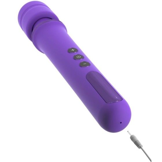 FANTASY FOR HER - MASSAGER WAND FOR HER RECHARGEABLE & VIBRATOR 50 LEVELS VIOLET FANTASY FOR HER - 3