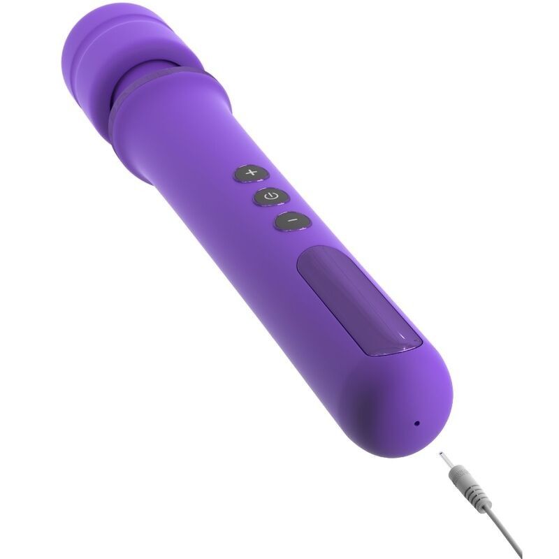 FANTASY FOR HER - MASSAGER WAND FOR HER RECHARGEABLE & VIBRATOR 50 LEVELS VIOLET FANTASY FOR HER - 3