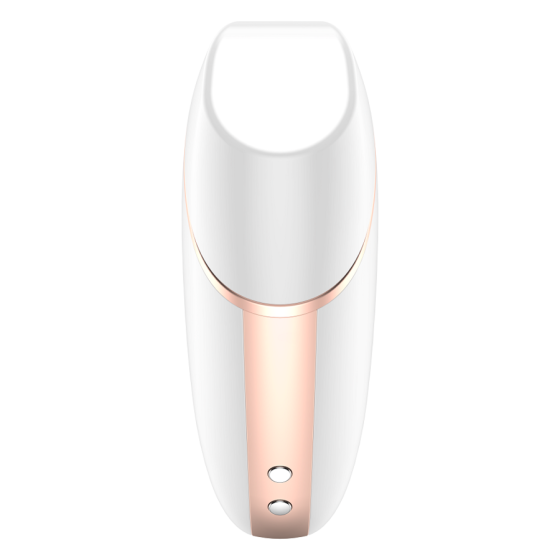 SATISFYER - LOVE TRIANGLE AIR PULSE STIMULATOR & VIBRATOR WHITE SATISFYER CONNECT - 6