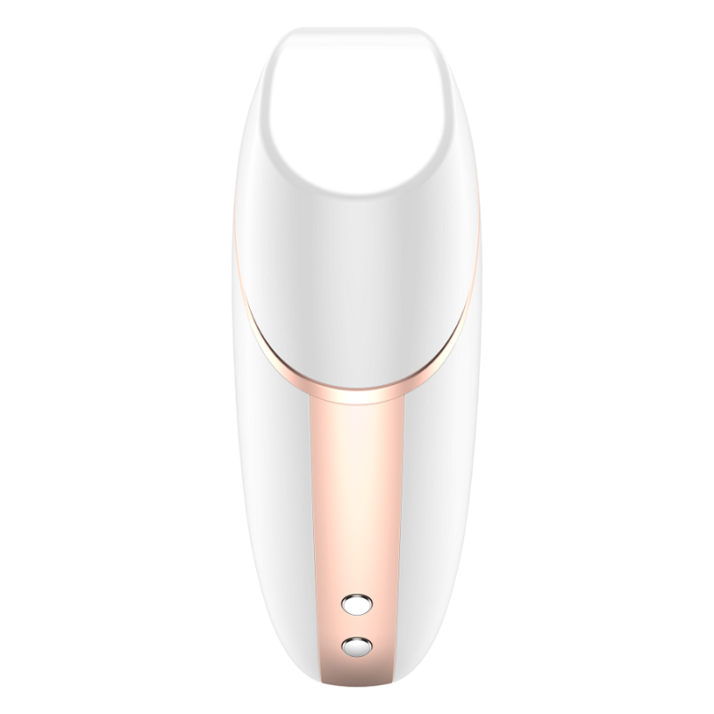 SATISFYER - LOVE TRIANGLE AIR PULSE STIMULATOR & VIBRATOR WHITE SATISFYER CONNECT - 6
