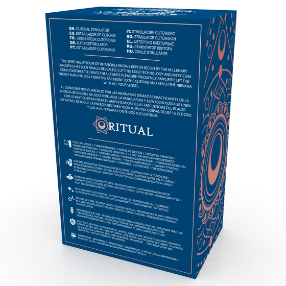 RITHUAL - SHUSHU 2.0 NEW GENERATION CLITORAL AQUA RITHUAL - 11