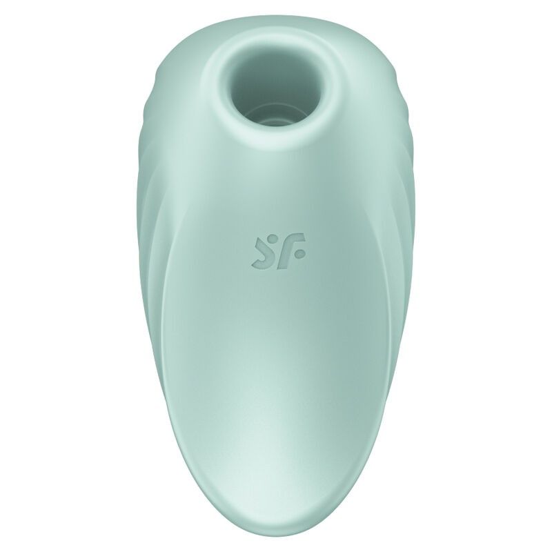 SATISFYER - PEARL DIVER AIR PULSE STIMULATOR & VIBRATOR GREEN  - 2