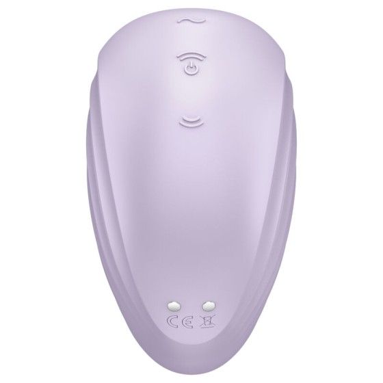 SATISFYER - PEARL DIVER AIR PULSE STIMULATOR & VIBRATOR VIOLET SATISFYER AIR PULSE - 3