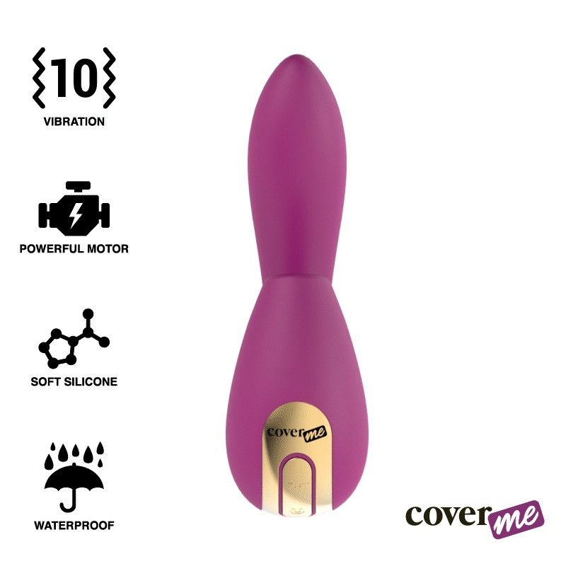 COVERME - CLITORAL SUCTION & POWERFUL G-SPOT RUSH VIBRATOR COVERME - 1