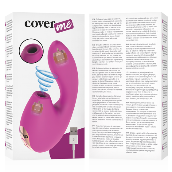 COVERME - CLITORAL SUCTION & POWERFUL G-SPOT RUSH VIBRATOR COVERME - 10