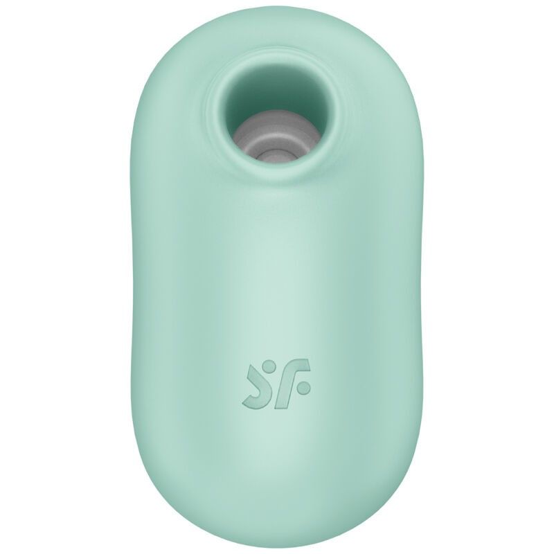 SATISFYER - PRO TO GO 2 DOUBLE AIR PULSE STIMULATOR & VIBRATOR GREEN SATISFYER AIR PULSE - 2