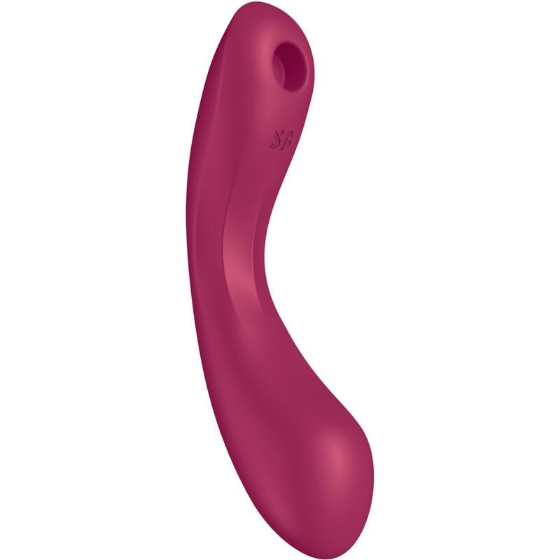 SATISFYER - CURVE TRINITY 1 AIR PULSE VIBRATION RED SATISFYER AIR PULSE - 2