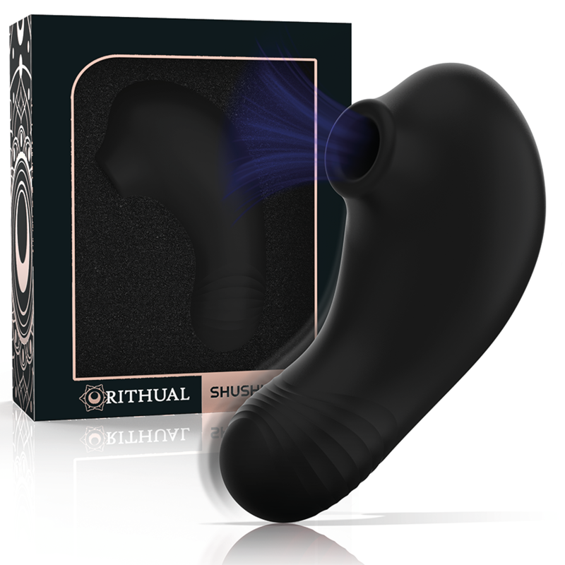 RITHUAL - SHUSHU PRO POCKET CLITORIS STIMULATOR 2 POWERFUL JET MOTORS RITHUAL - 2