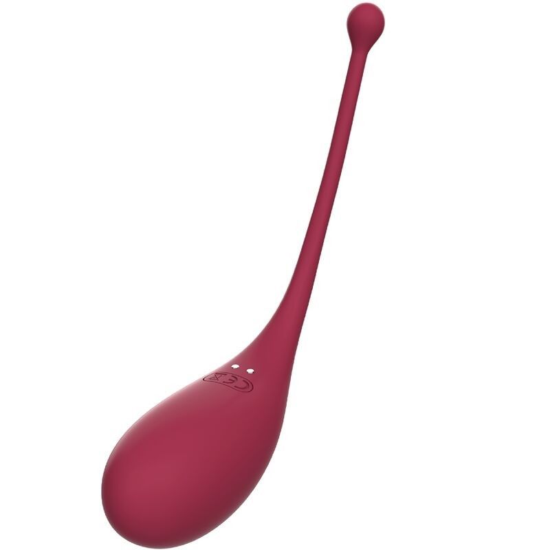 ADRIEN LASTIC - INSPIRATION CLITORIS SUCKER + VIBRATING EGG RED - FREE APP ADRIEN LASTIC - 5