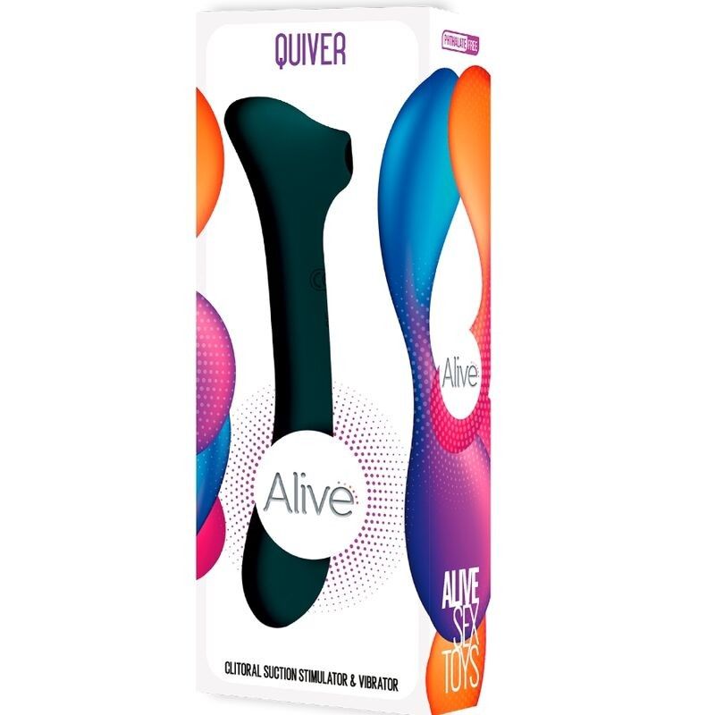 ALIVE - QUIVER SUCKER & VIBRATOR GREEN ALIVE - 7