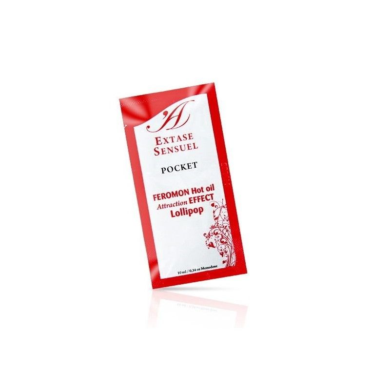 EXTASE SENSUAL - MASSAGE OIL WITH HEAT EFFECT PHEROMONES LOLLIPOP 10 ML EXTASE SENSUAL - 1