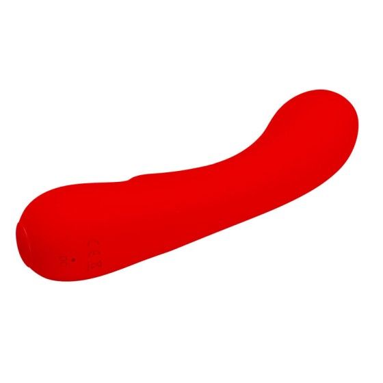 PRETTY LOVE - PRESCOTT RECHARGEABLE VIBRATOR RED PRETTY LOVE SMART - 3