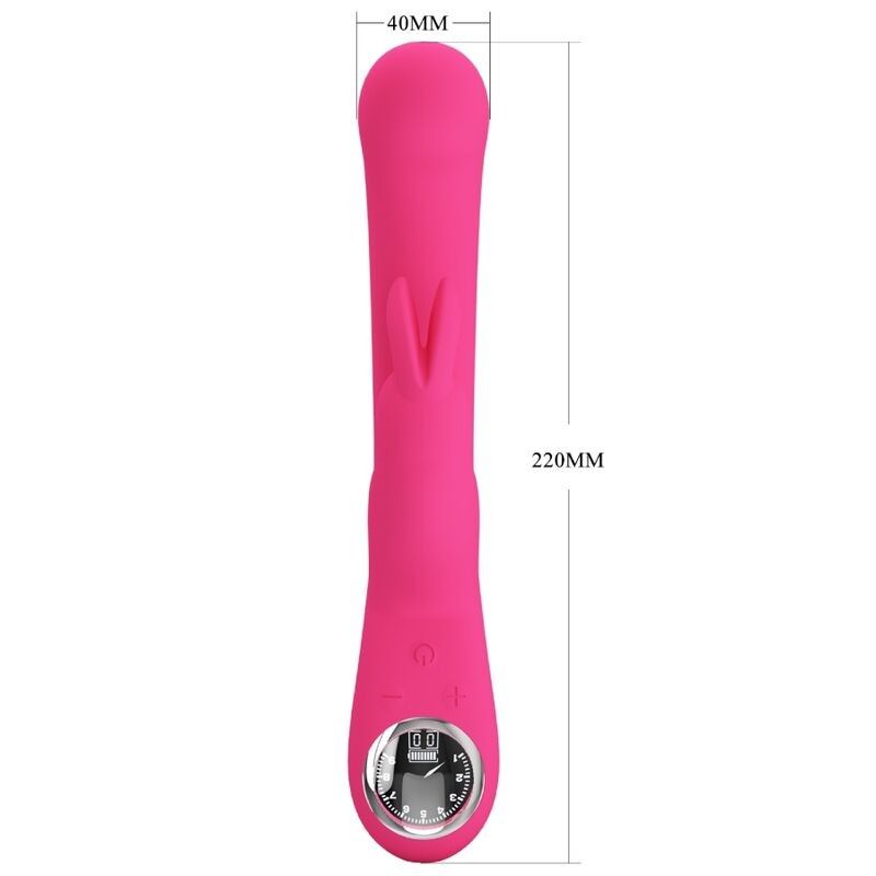 PRETTY LOVE - LAMAR RABBIT VIBRATOR & PINK G-SPOT PRETTY LOVE LED - 7