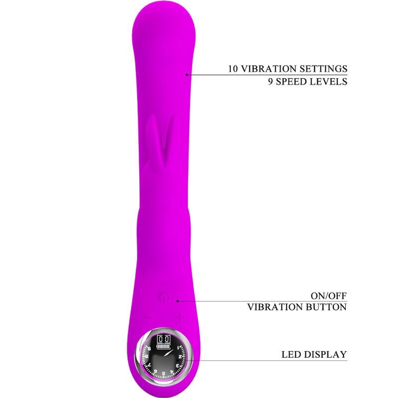 PRETTY LOVE - LAMAR RABBIT VIBRATOR & VIOLET G-SPOT PRETTY LOVE FLIRTATION - 8