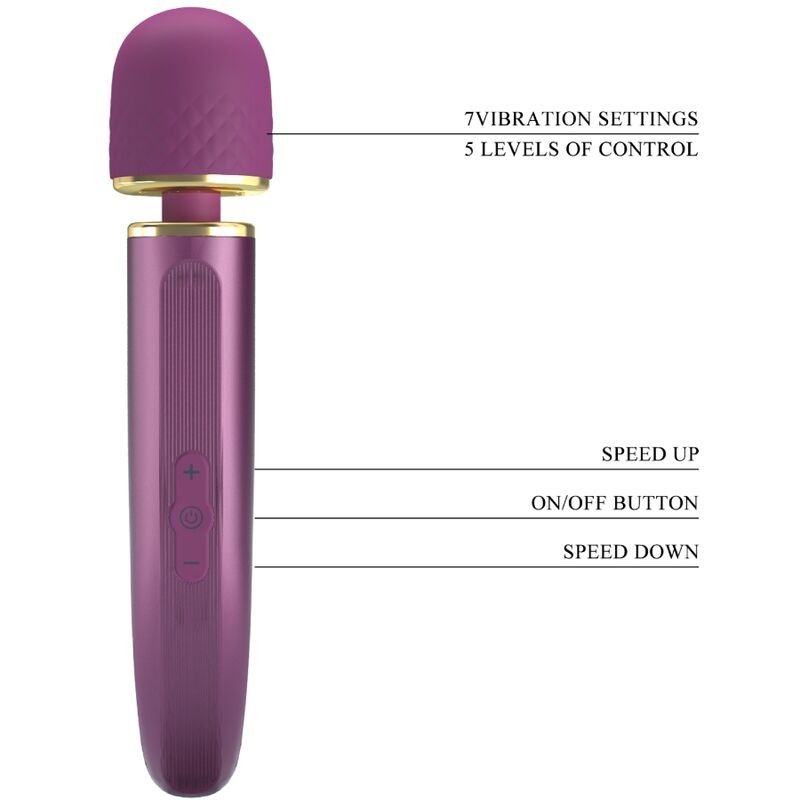 PRETTY LOVE - MASSAGER 7 VIBRATION MODES PURPLE PRETTY LOVE SMART - 8