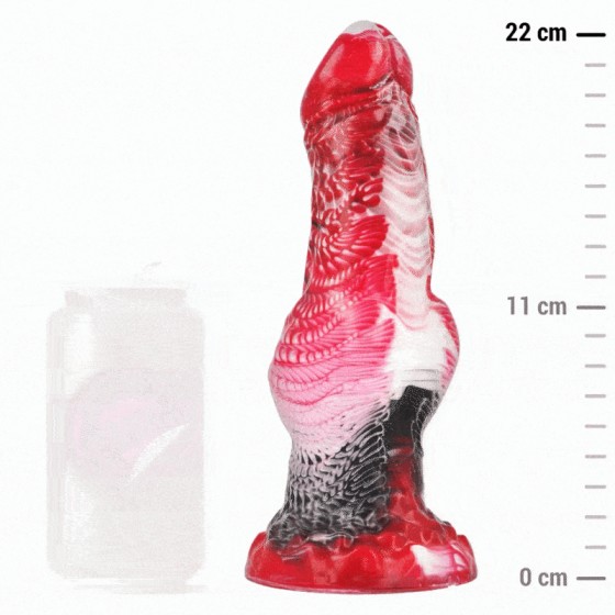 EPIC - HELIOS DILDO WITH TESTICLES HEAT AND ECSTASY EPIC - 1