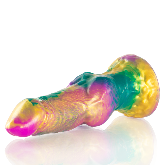 EPIC - IRIS DILDO WITH RAINBOW TESTICLES OF PLEASURE EPIC - 6