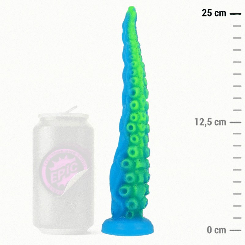 EPIC - SCYLLA FLUORESCENT THIN TENTACLE DILDO SMALL SIZE EPIC - 1