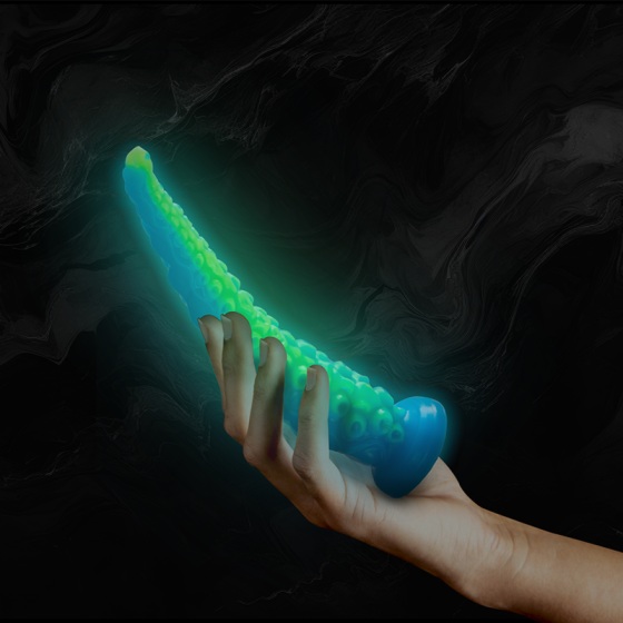 EPIC - SCYLLA FLUORESCENT THIN TENTACLE DILDO SMALL SIZE EPIC - 7