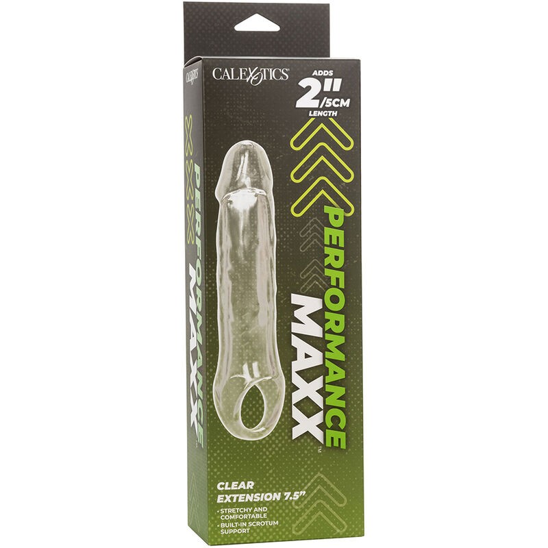 CALIFORNIA EXOTICS - PERFORMANCE MAXX CLEAR EXTENSION 7,5 TRANSPARENT CALIFORNIA EXOTICS - 9