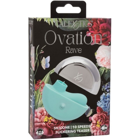 CALIFORNIA EXOTICS - OVATION RAVE STIMULATOR AQUA GREEN CALIFORNIA EXOTICS - 3