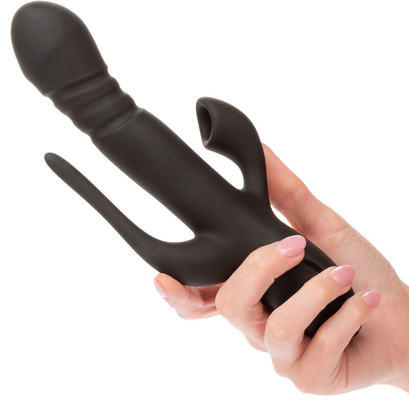 CALIFORNIA EXOTICS - VIBRATOR TRIPLE EUPHORIA BLACK CALIFORNIA EXOTICS - 1