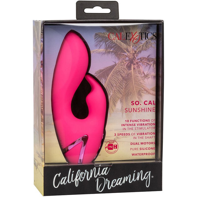 CALIFORNIA EXOTICS - SO. CAL SUNSHINE VIBRATOR RABBIT FUCHSIA BY CALIFORNIA DREAMING CALIFORNIA EXOTICS - 13