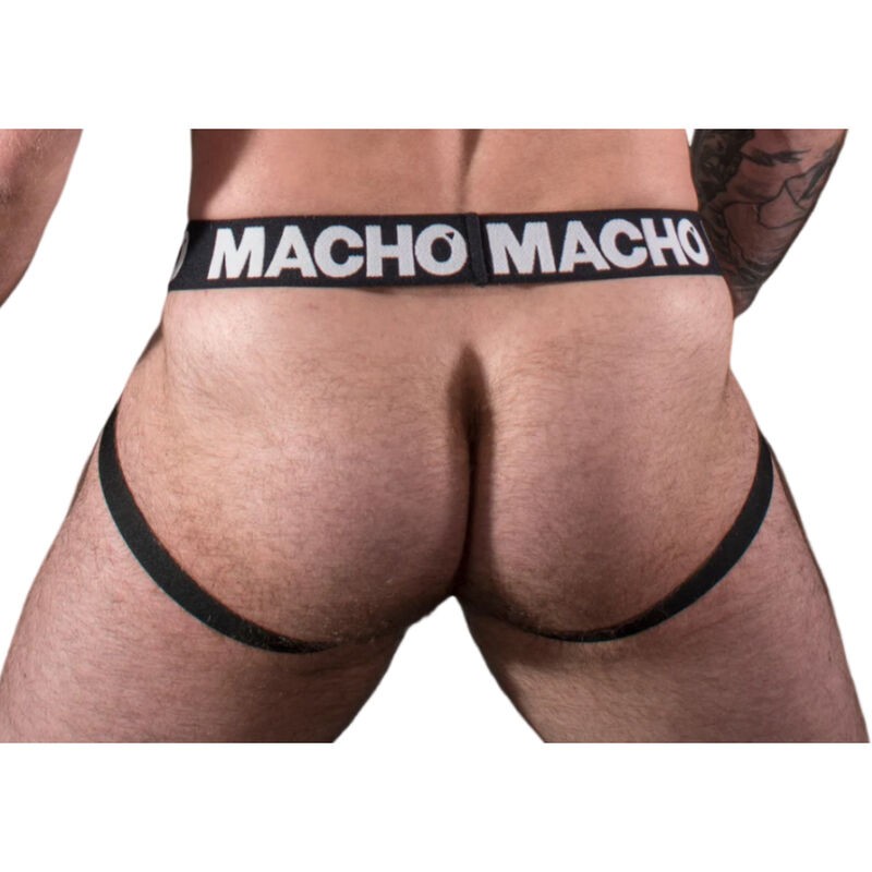 MACHO - MX25A JOCK LYCRA YELLOW XL MACHO UNDERWEAR - 2