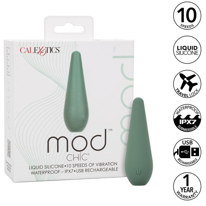 CALIFORNIA EXOTICS - MOD CHIC STIMULATOR GREEN CALIFORNIA EXOTICS - 1