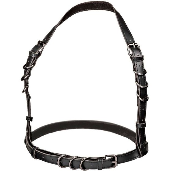 CALIFORNIA EXOTICS - EUPHORIA HALTER BUCKLE HARNESS BLACK CALIFORNIA EXOTICS - 4