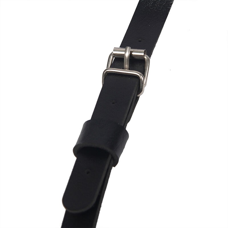 SUBBLIME - BODY HARNESS ADJUSTABLE STRAPS LEATHER BLACK ONE SIZE SUBBLIME FETISH - 8